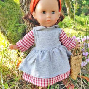 Robe jupon pour poupée 36