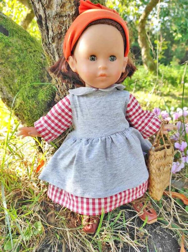 Robe jupon pour poupée 36