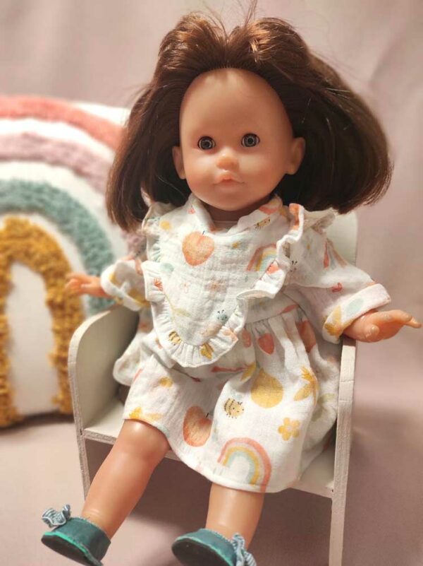 robe pastel poupée 36
