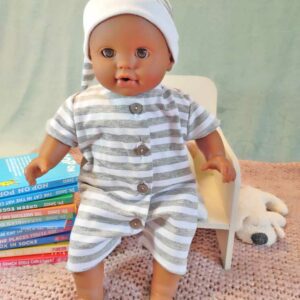 combinaison pyjama pour poupon 36 cm