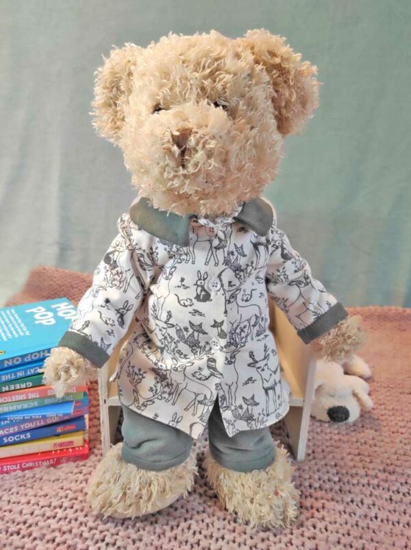 Peluche en pyjama