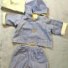veste pantalon en jean poupon 42