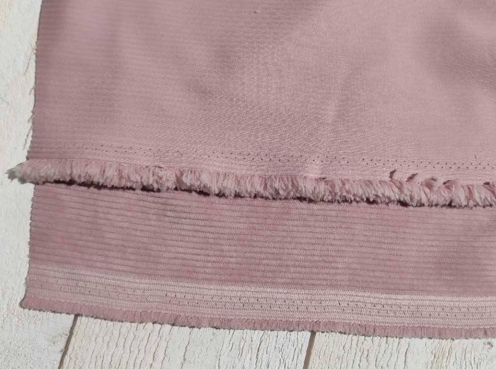 lisière du tissu