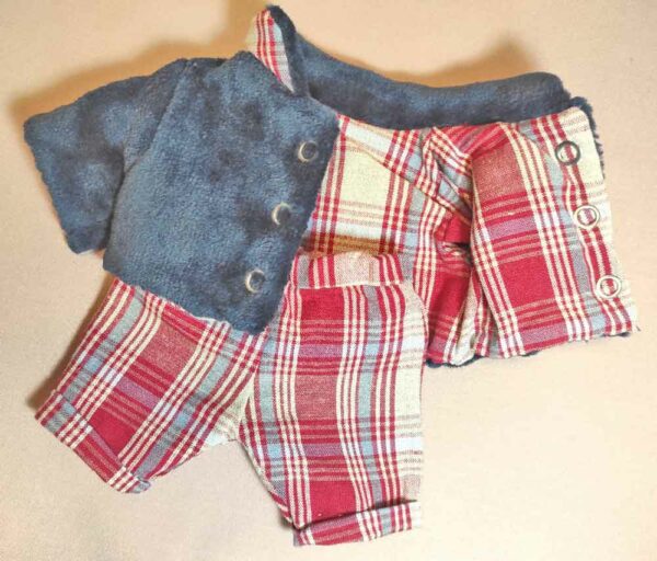 veste polaire culotte courte poupon 30