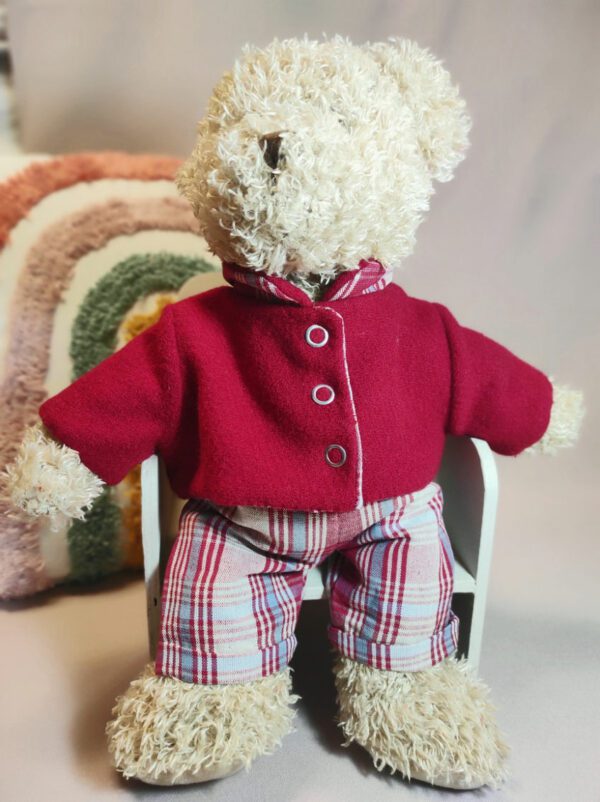 Veste et culotte courte peluche