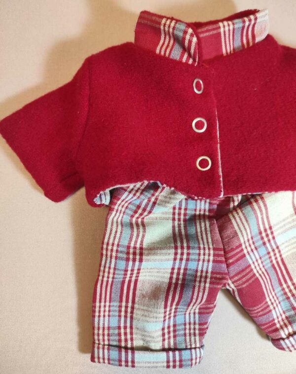 veste et culotte courte poupon 36