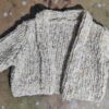 Gilet col châle poupon 42