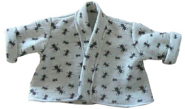 veste en molleton poupée 36