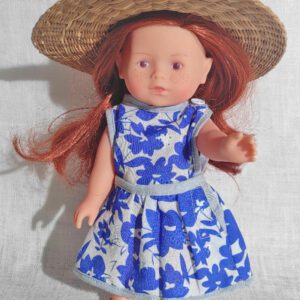 La petite robe bleue Mini Corolline