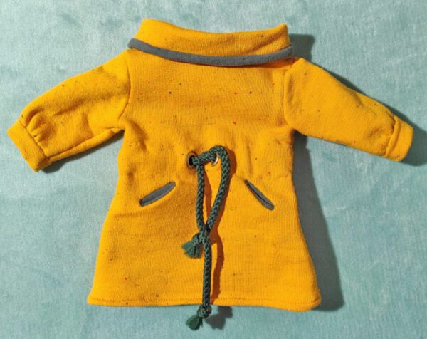 Robe molleton poupée 33