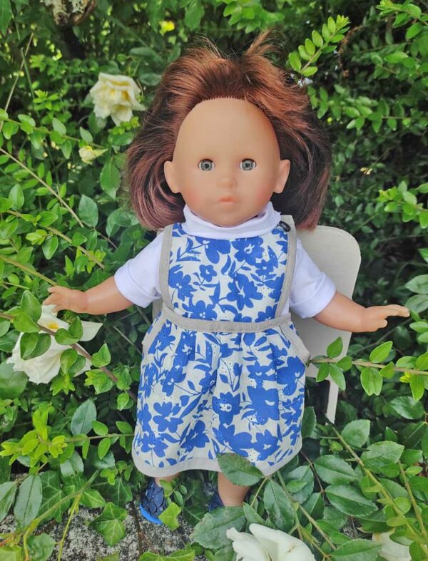 la petite robe bleue poupée 36