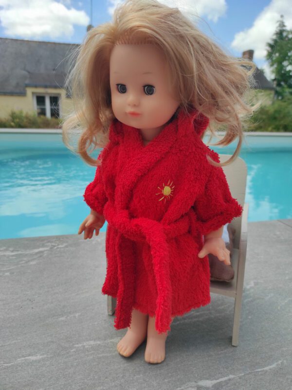 Peignoir pour poupée