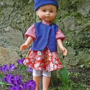 Jupe et marinière poupée Chérie Corolle
