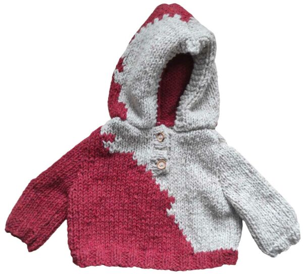 Pull à capuche poupon