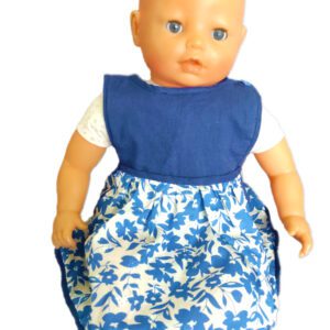 Robe sans manches poupon 42 cm