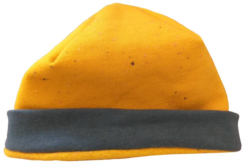 bonnet en molleton poupon