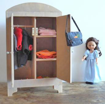 tuto pour fabriquer une armoire de poupée