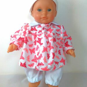 Blouse et bloomer poupon 30 cm