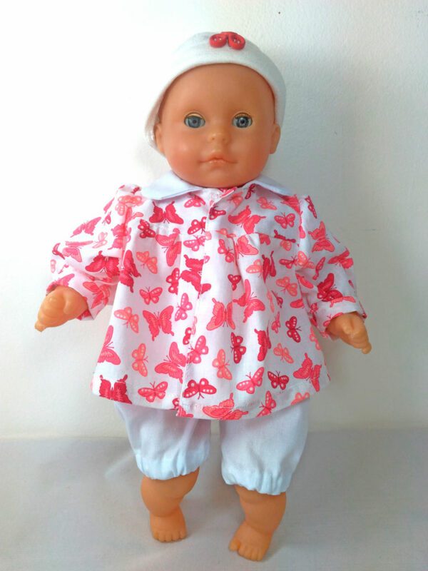 Blouse et bloomer poupon 30 cm