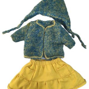 Gilet jupe bonnet pour poupon Corolle