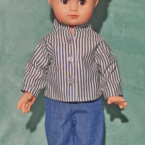 chemise et pantalon pour poupée de 40 cm