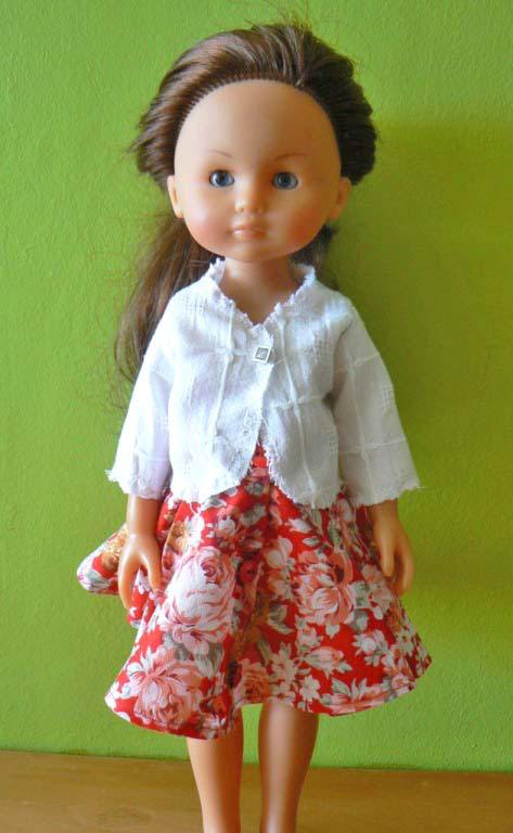 Patron gratuit bolero pour Chérie Corolle