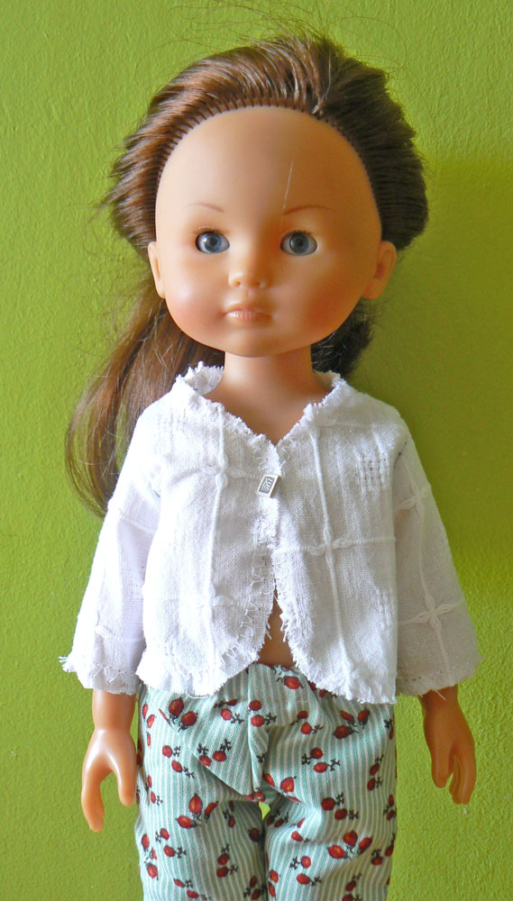 Patron gratuit bolero pour Chérie Corolle