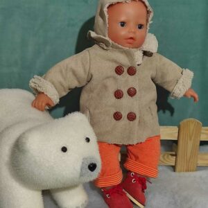 canadienne poupon 42 cm