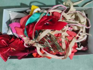 boite à ruban de recup