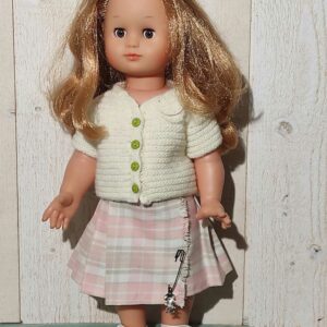 Patron kilt poupée Marie-Françoise
